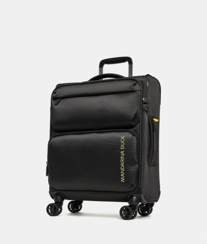 Малый тканевый чемодан ручная кладь Mandarina Duck Zephyr Черный Малый тканевый чемодан ручная кладь Mandarina Duck Zephyr Черный