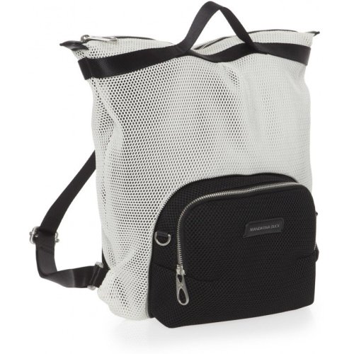 Mandarina Duck Joy Mesh 11 л текстильна сумка-рюкзак чорна