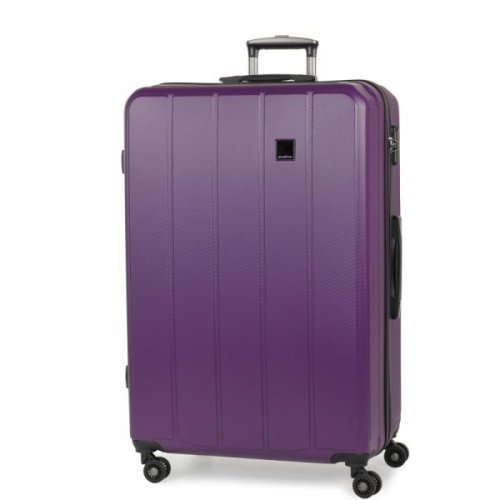 Members NEXA (XL) Purple 136 л чемодан из пластика на 4 колесах фиолетовый