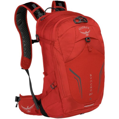 Мужской велосипедный рюкзак Osprey Syncro на 20 л Красный