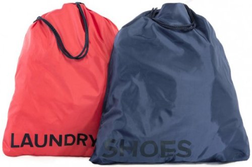 Набор чехлов Tucano ADATTO SACK SET LAUNDRY SHOES (синий+красный)