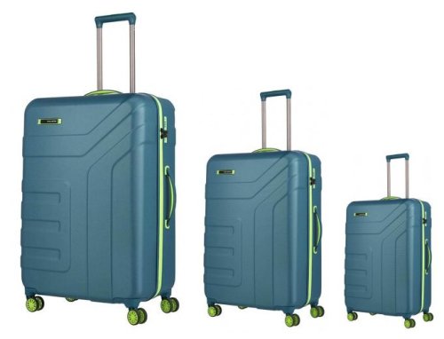 Набор чемоданов из пластика Travelite Vector Бирюзовый Набор чемоданов из пластика Travelite Vector Бирюзовый