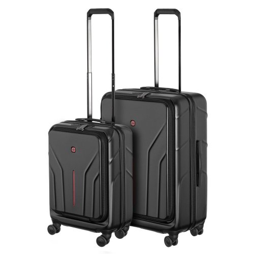 Набор чемоданов Wenger Amplix Hardside (S + M) Чорний Набор чемоданов Wenger Amplix Hardside (S + M) Чорний