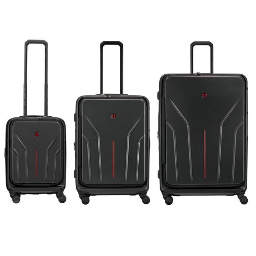 Набор чемоданов Wenger Amplix Hardside (S + M + L) Черный Набор чемоданов Wenger Amplix Hardside (S + M + L) Черный