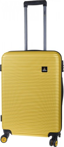 National Geographic Abroad 62 л валіза із пластику на 4 колесах жовта National Geographic Abroad 62 л валіза із пластику на 4 колесах жовта