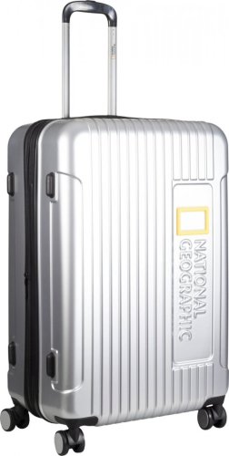 National Geographic Canyon 105 л валіза із пластику на 4 колесах срібляста