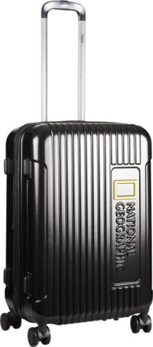 National Geographic Canyon 70 л валіза із пластику на 4 колесах чорна