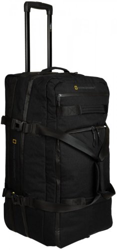 National Geographic Expedition 80 л сумка дорожня з поліестеру на 2 колесах чорна