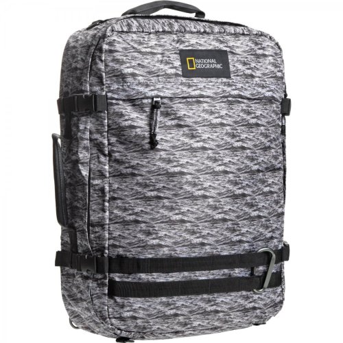 National Geographic Hibrid 30 л рюкзак-сумка з відділенням для ноутбука і планшету з поліестеру сірий