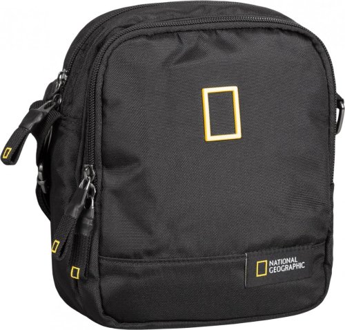 National Geographic Recovery 3 л сумка на плечо из полиэстера черная National Geographic Recovery 3 л сумка на плечо из полиэстера черная