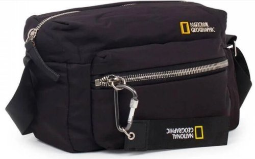 National Geographic Research 1,2 л сумка через плече чорна National Geographic Research 1,2 л сумка через плече чорна
