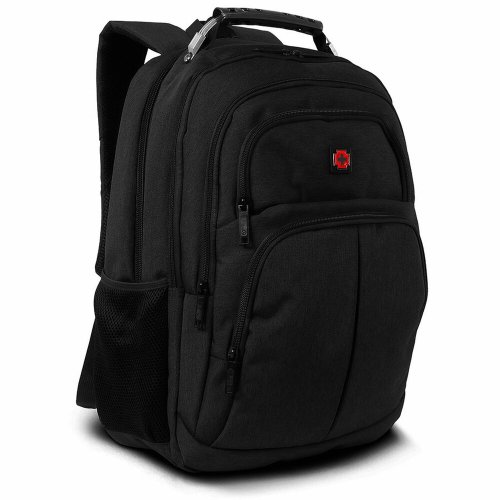Рюкзак офісний (міський) Swissbrand Mandeville на 17 л з відділом для ноутбука Чорний Рюкзак офісний (міський) Swissbrand Mandeville на 17 л з відділом для ноутбука Чорний