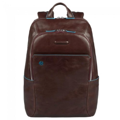 Piquadro Blue Square 15 л міський рюкзак з натуральної шкіри коричневий