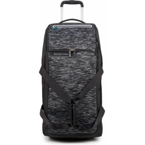 Piquadro COLEOS Active 31 л дорожная сумка из полиэстера на 2-х колесах черная