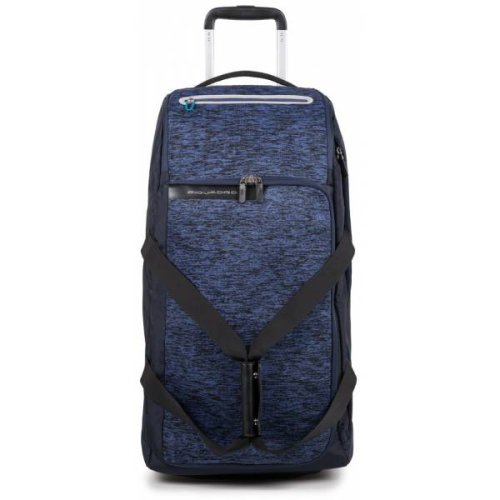 Piquadro COLEOS Active 31 л дорожная сумка из полиэстера на 2-х колесах синяя