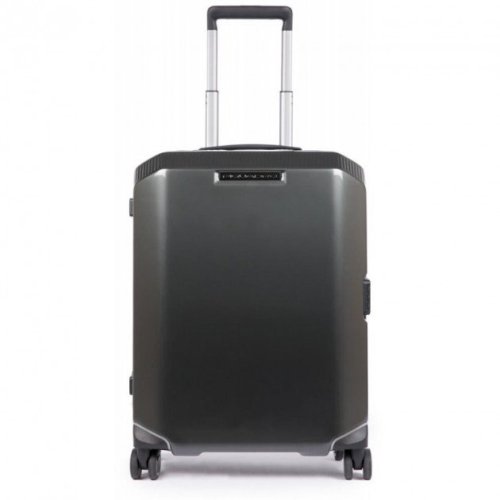 Piquadro CUBICA/Black S 34 л валіза з полікарбонату на 4 колесах чорна