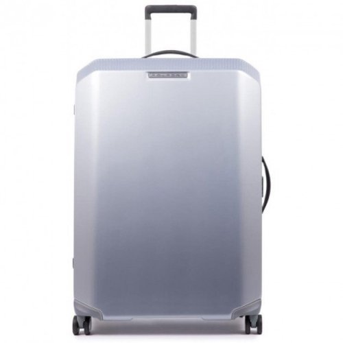 Piquadro CUBICA/Grey L 89 л валіза з полікарбонату на 4 колесах сіра Piquadro CUBICA/Grey L 89 л валіза з полікарбонату на 4 колесах сіра