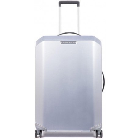 Piquadro CUBICA/Grey M 70 л валіза з полікарбонату на 4 колесах сіра Piquadro CUBICA/Grey M 70 л валіза з полікарбонату на 4 колесах сіра