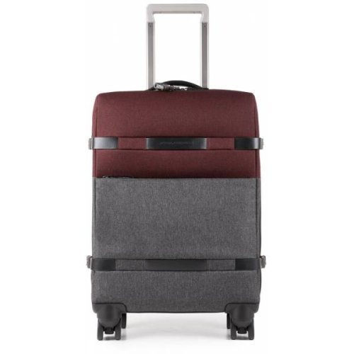 Piquadro Move2 53 л текстильна валіза на 4-х колесах червона