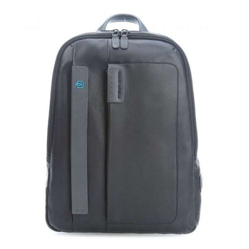 Piquadro PULSE 13 л міський рюкзак для ноутбука з натуральної шкіри сірий Piquadro PULSE 13 л міський рюкзак для ноутбука з натуральної шкіри сірий