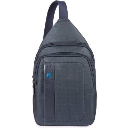 Piquadro PULSE 5 л городской текстильный монорюкзак синий