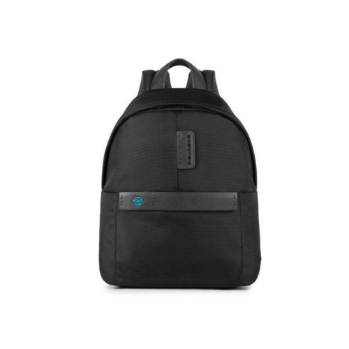 Piquadro PULSE 9 л міський текстильний рюкзак чорний