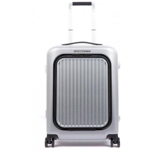 Piquadro RELYGHT PLUS 39,5 л валіза з полікарбонату на 4 колесах срібляста