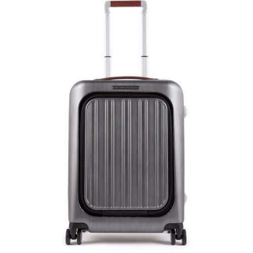 Piquadro RELYGHT Plus малый чемодан на 40 л из поликарбоната Черный Piquadro RELYGHT Plus малый чемодан на 40 л из поликарбоната Черный