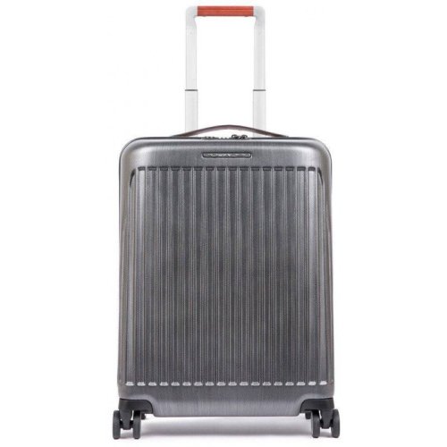 Piquadro RELYGHT PLUS ZIP 39,5 л валіза з полікарбонату на 4 колесах сіра
