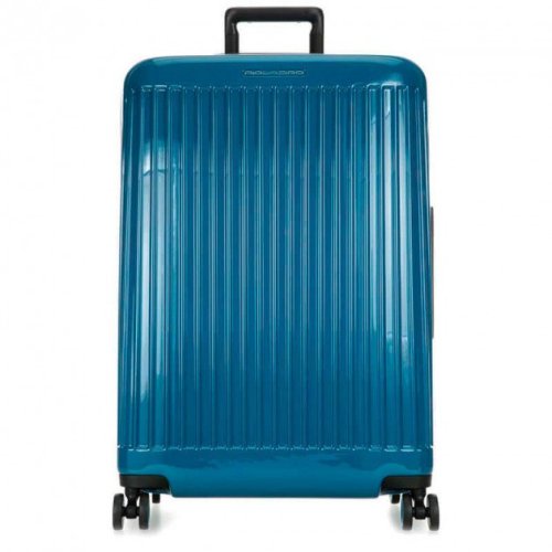 Piquadro SEEKER70/Blue L 98 л чемодан из поликарбоната на 4 колесах синий Piquadro SEEKER70/Blue L 98 л чемодан из поликарбоната на 4 колесах синий