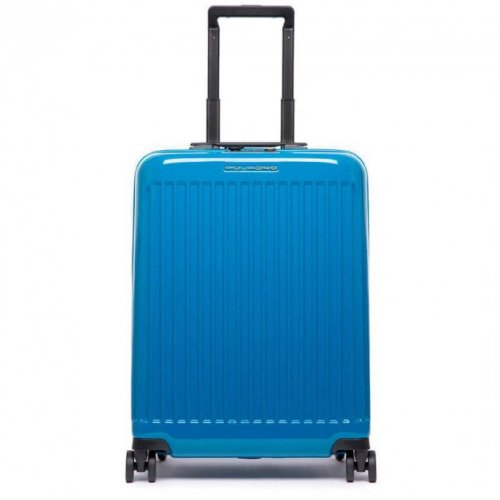 Piquadro SEEKER70/Blue S 39,5 л чемодан из поликарбоната на 4 колесах синий Piquadro SEEKER70/Blue S 39,5 л чемодан из поликарбоната на 4 колесах синий