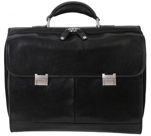 Портфель чоловічий шкіряний Vip Collection 51906 Black