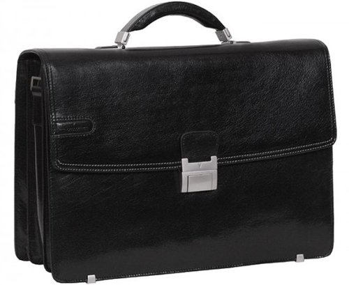 Портфель мужской кожаний Vip Collection Y 120 Black