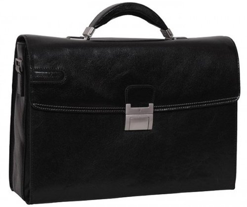 Портфель чоловічий шкіряний Vip Collection Y 606 Black