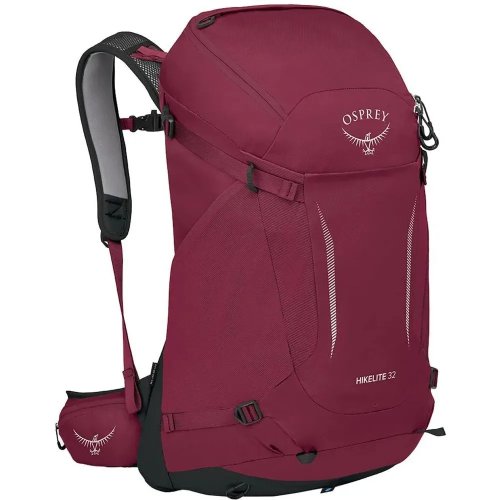 Прогулянковий рюкзак Osprey Hikelite – 32 л, 1,1 кг Бордовий