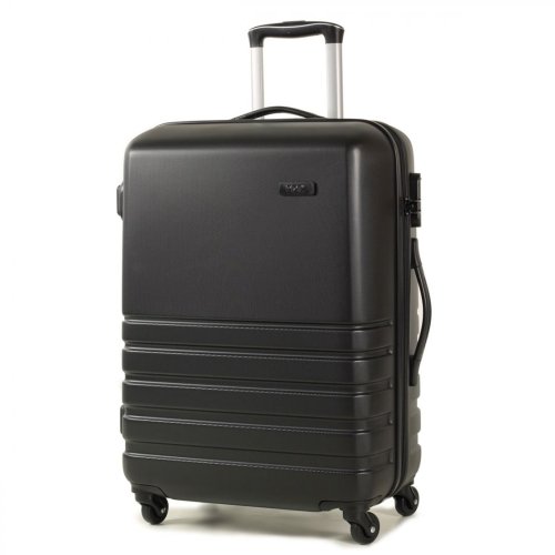 Rock Byron II 60 л чемодан из ABS пластика на 4 колесах черный