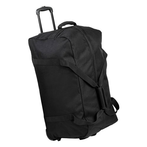 Rock Holdall On Wheels Large 106 Black 106 л сумка дорожная на колесах из полиэстера черная