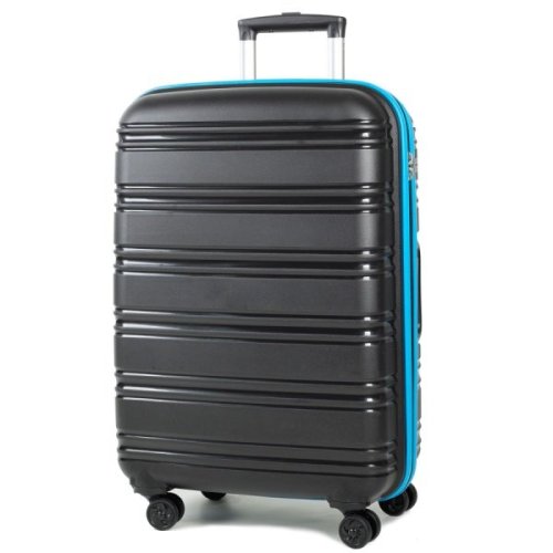 Rock Impact II (M) Black/Blue 67,5  л валіза з поліпропілену на 4 колесах чорна