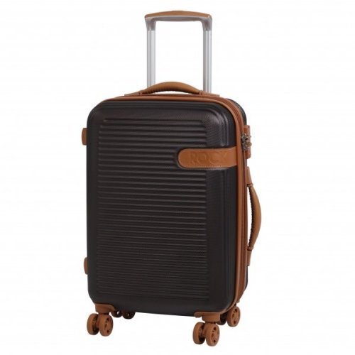 Rock Valiant Hardshell Expandable 35,5/45,5 л чемодан из ABS пластика на 4 колесах коричневый Rock Valiant Hardshell Expandable 35,5/45,5 л чемодан из ABS пластика на 4 колесах коричневый