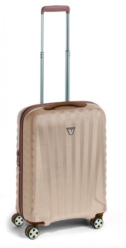 Roncato E-LITE 38 л элитный чемодан для ручной клади из поликарбоната шампань/коричневый Roncato E-LITE 38 л элитный чемодан для ручной клади из поликарбоната шампань/коричневый