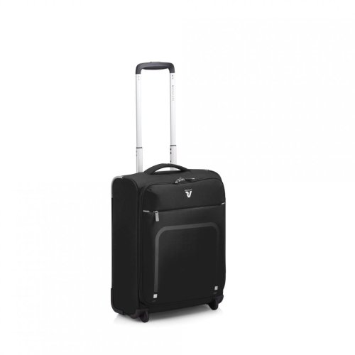 Roncato Lite Plus 25 л облегченный чемодан для ручной клади на 2-х колесах тканевый черный Roncato Lite Plus 25 л облегченный чемодан для ручной клади на 2-х колесах тканевый черный