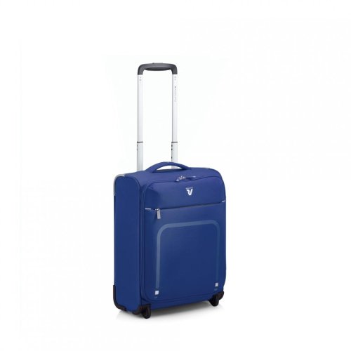 Roncato Lite Plus 25 л полегшена валіза для ручної поклажі на 2-х колесах тканинна синя