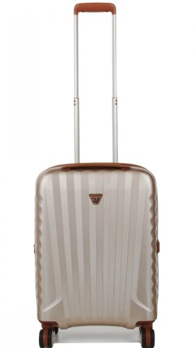 Ручная кладь элитный чемодан 41 л Roncato UNO ZIP Deluxe, бежевый