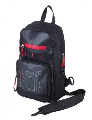 Рюкзак через плече CROSS BAG Чорний Рюкзак через плече CROSS BAG Чорний