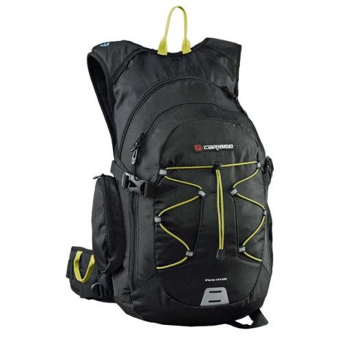 Рюкзак городской Caribee Fugitive 35 Black/Citrus Yellow