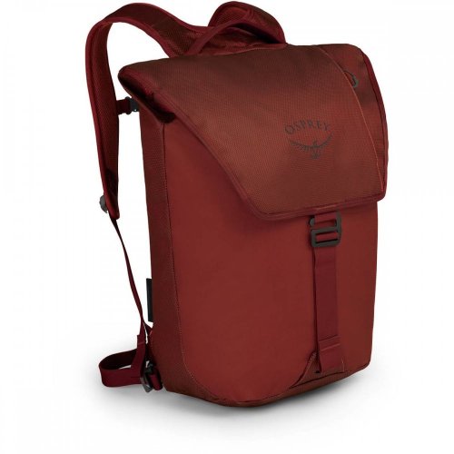 Рюкзак Osprey Transporter Flap на 25 л с отделом под ноутбук Красный