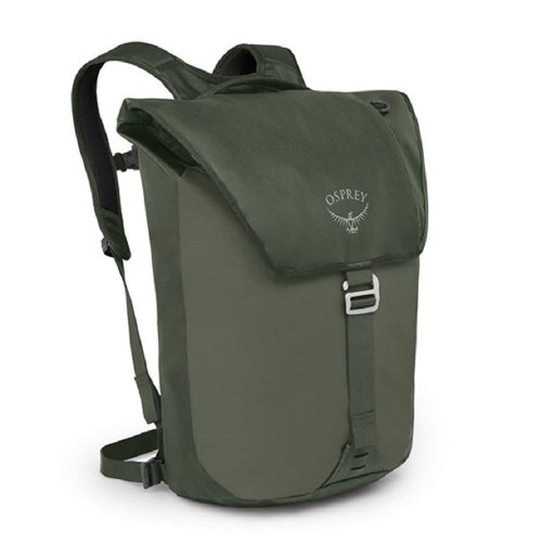 Рюкзак Osprey Transporter Flap на 25 л з відділом під ноутбук Зелений