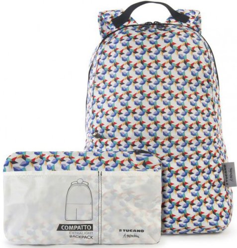 Рюкзак розкладний Tucano COMPATTO BACKPACK MENDINI (різнобарвний)