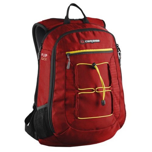 Рюкзак с отделением для ноутбуа 15,4" Caribee Flip Back 26 Red