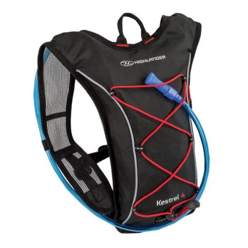 Рюкзак спортивный Highlander Kestrel 4 Hydration Pack 6 Black/Red Рюкзак спортивный Highlander Kestrel 4 Hydration Pack 6 Black/Red